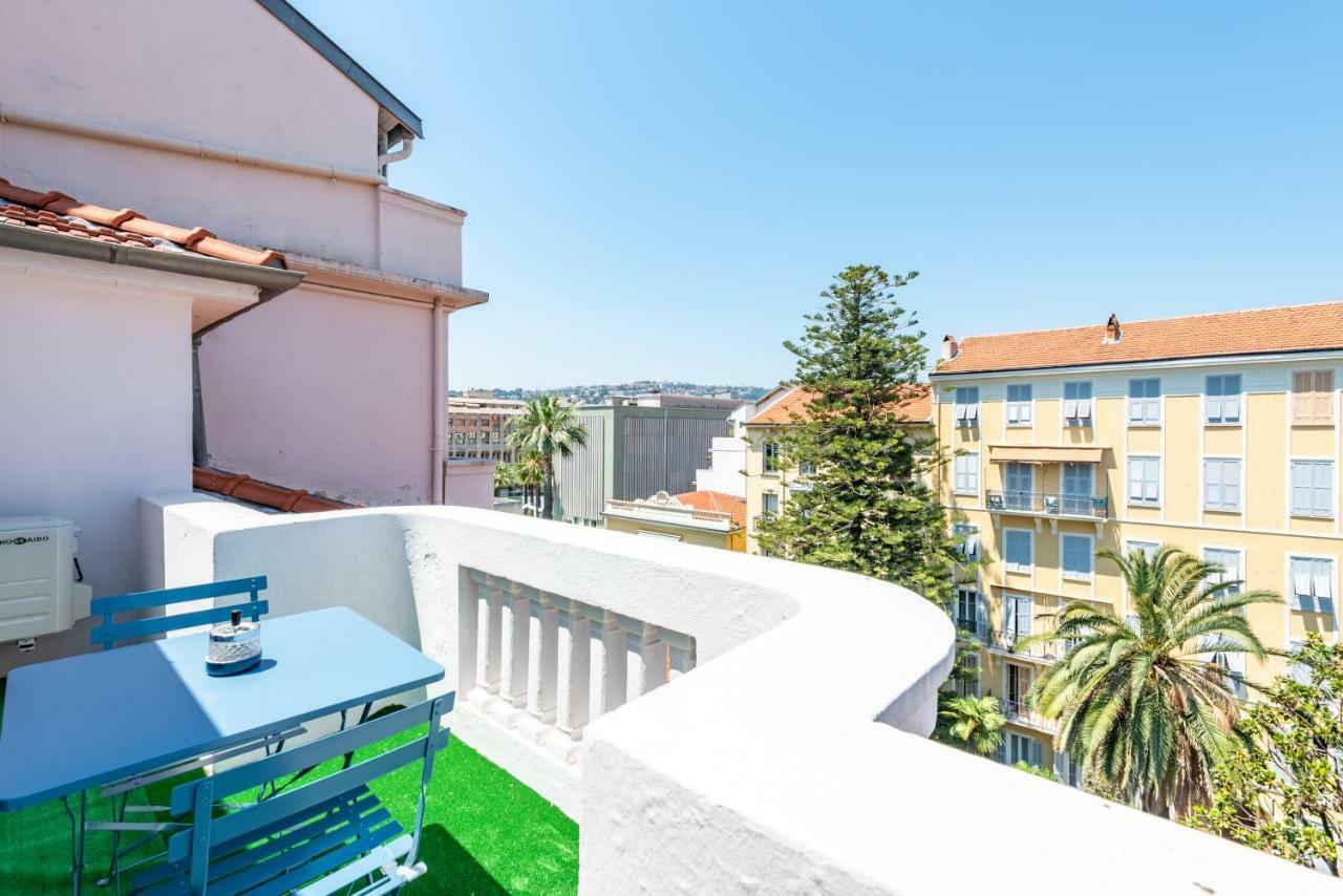 Appartement SMARTBNB - Terrasse à ciel ouvert - Magnifique 2p - Centre à Nice Extérieur photo